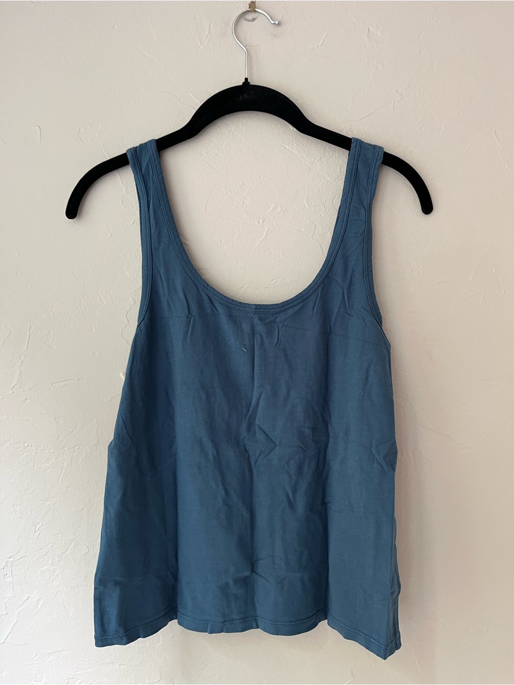 💙MATE THE LABEL ORGANIC COTTON LAYERING TANK TOP IN MIDNIGHT XS S M L XL - Picture 4 of 4